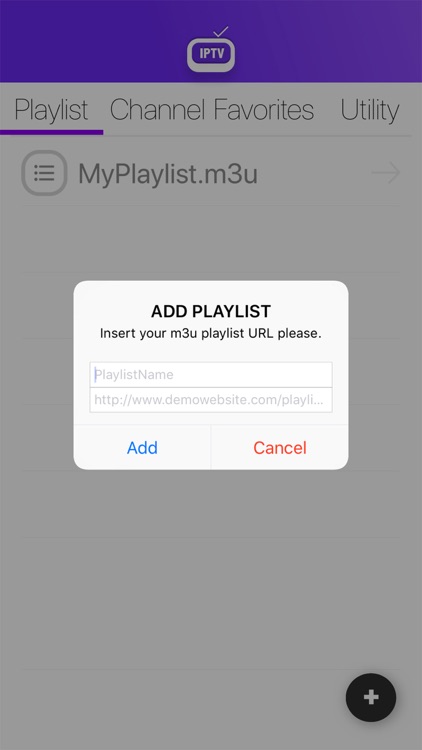 IPTV Easy - m3u Playlist