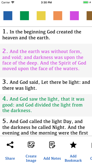 Geneva Bible 1599 screenshot 3