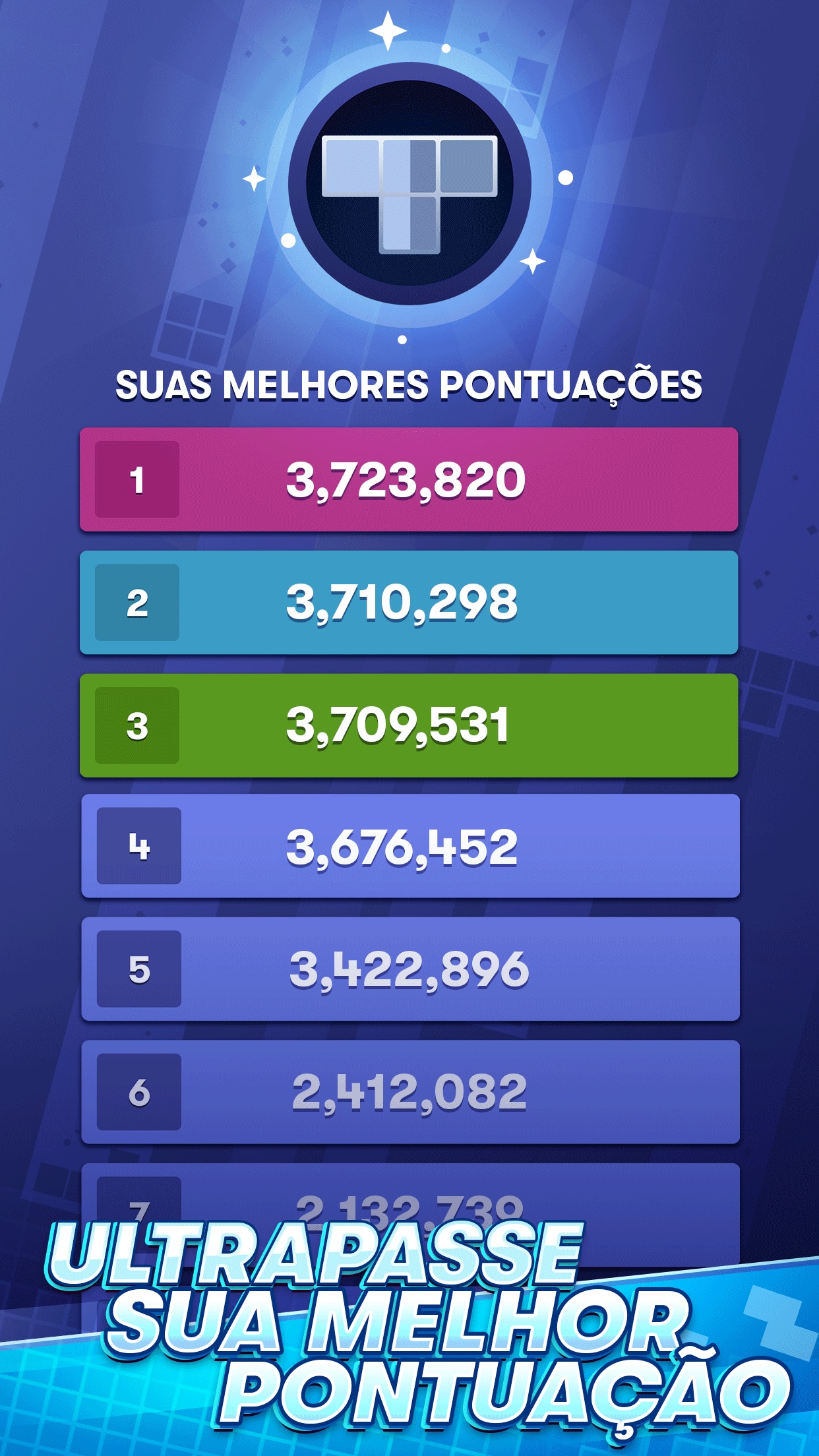 Screenshot do app Tetris®