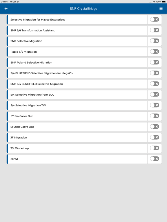 Screenshot #6 pour SNP CrystalBridge Mobile