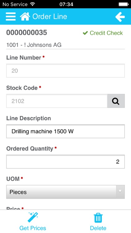 iScala 3.2 Sales Order Manager screenshot-5