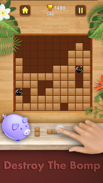 Wood Puzzle - Fill Block 1010 screenshot 3