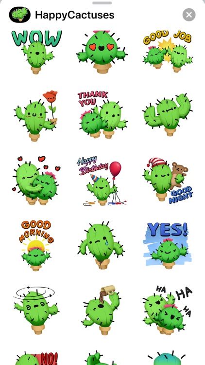 Happy Cactuses