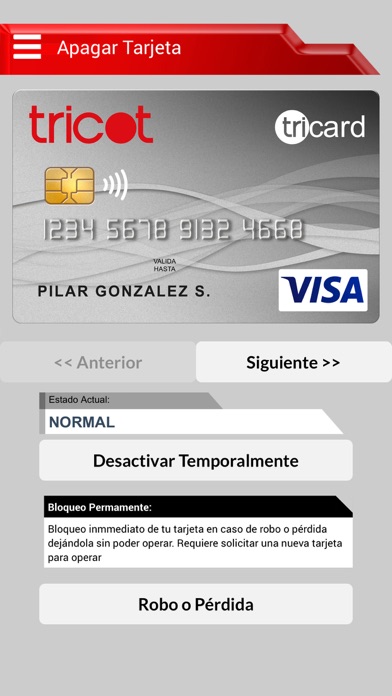 Mi Tricot Visa screenshot 2