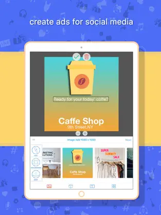 Captura 4 Ad Maker para Ads & Banners iphone