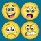 Icon Emotions & Feelings Chart