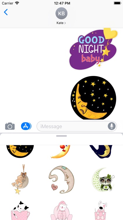 Good Night Best Stickers screenshot-5