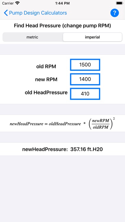 Pump Design Calculator screenshot-5