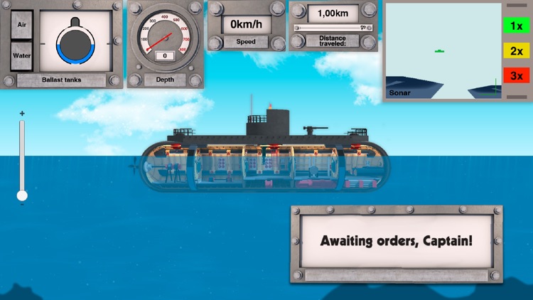 Nuclear submarine: battleships screenshot-3