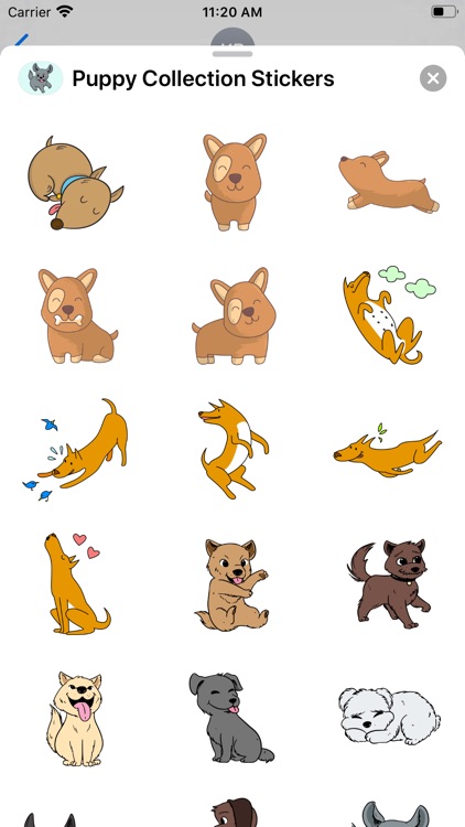 Puppy Collection Stickers