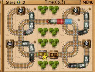 Captura de Pantalla 3 Rail Maze : Train Puzzler iphone