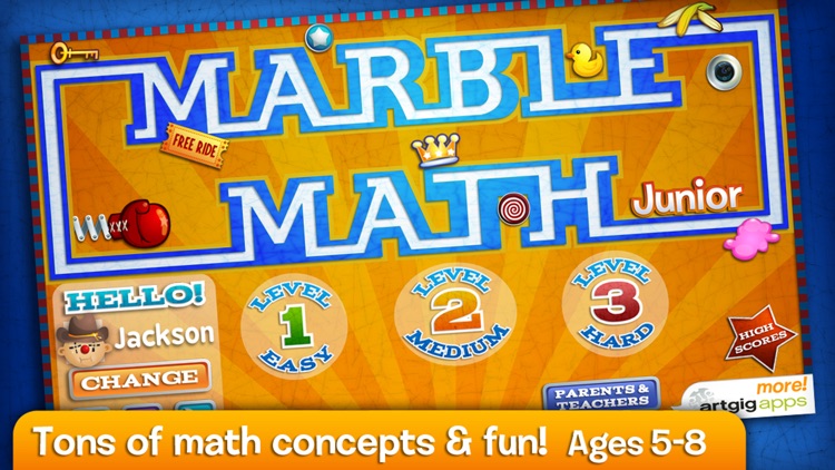 Marble Math Junior screenshot-0