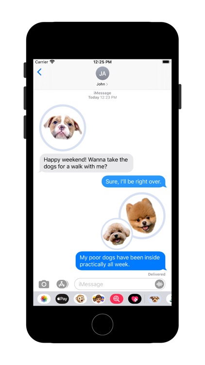Cute Puppy - Stickers