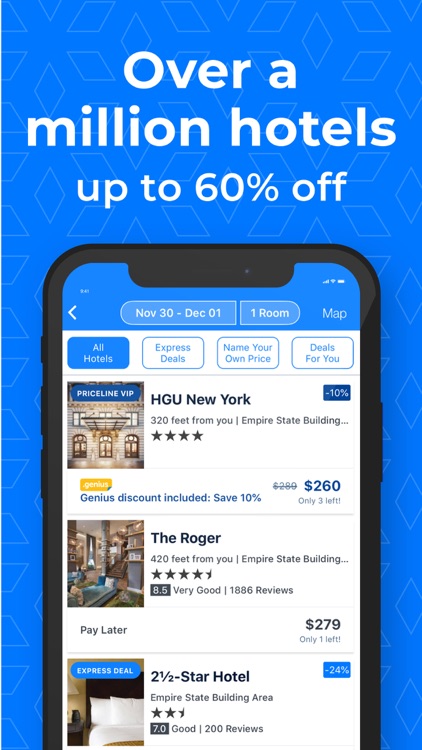 Priceline Travel - Book & Save screenshot-0