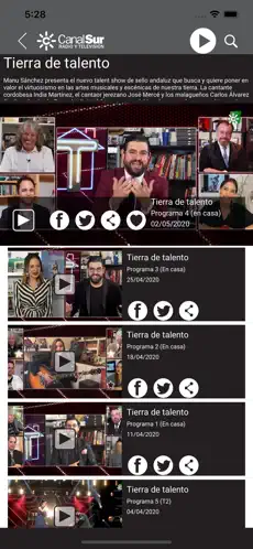 Captura 2 Canal Sur TV iphone
