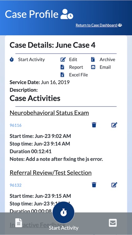 Clinical Decision Tracker