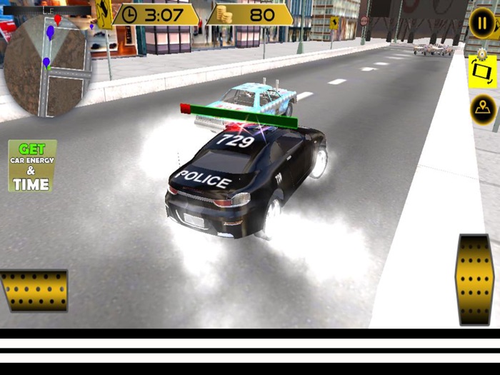 Police Cars Gangster Escape 3d