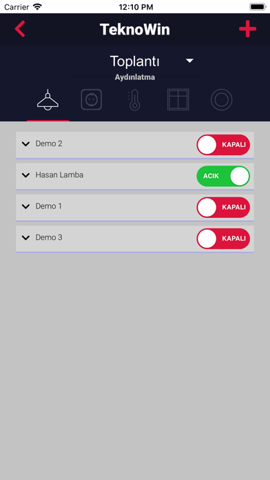Screenshot #3 pour Teknowin Smart Home