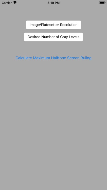 Maximum Halftone Screen Ruling