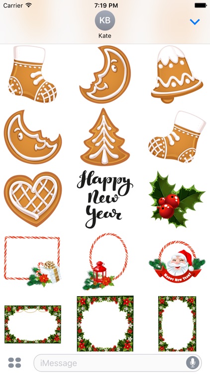 Beautiful Christmas Stickers screenshot-3