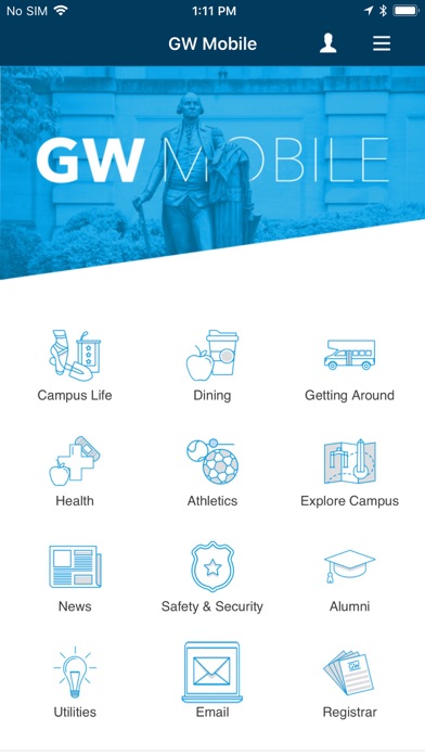 How to cancel & delete GWU Mobile from iphone & ipad 1
