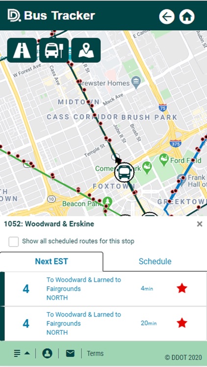 DDOT Bus Tracker