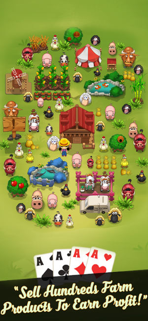 Solitaire Farm: Idle Card Game(圖1)-速報App