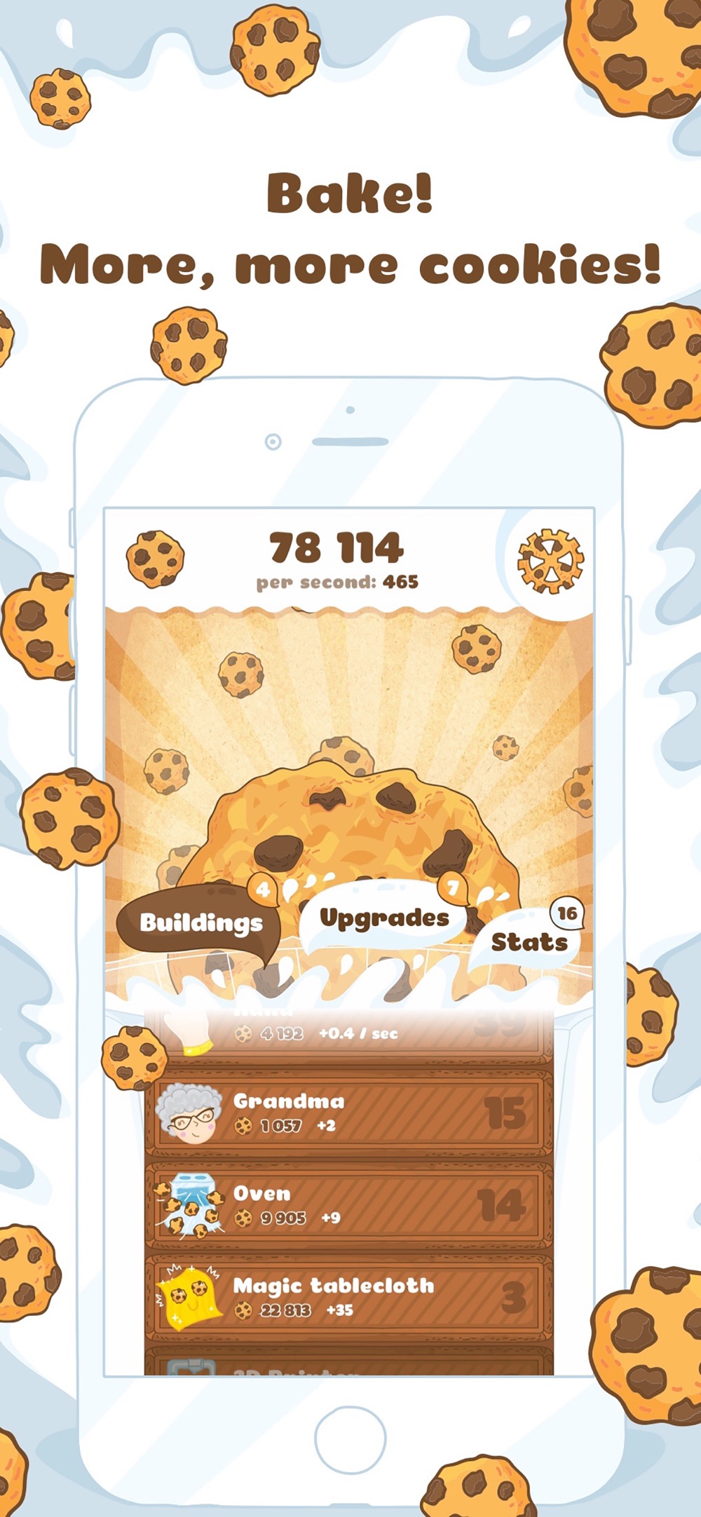 Cookies! Sweet Clicker Game hack tool