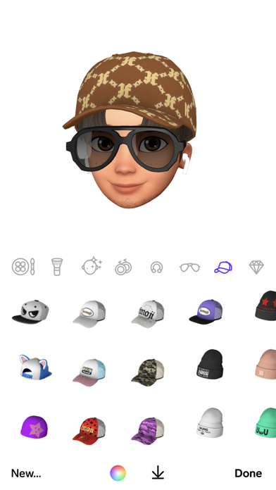 Facemoji Your 3d Emoji Avatar By Omnipresence Inc Ios United States Searchman App Data Information - winky cap roblox