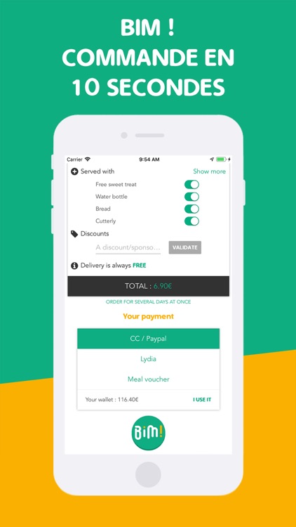 BimBimGo - Fast meals delivery