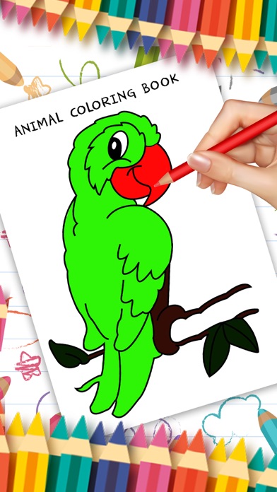 How to cancel & delete Animal Coloring Book Page Game from iphone & ipad 2