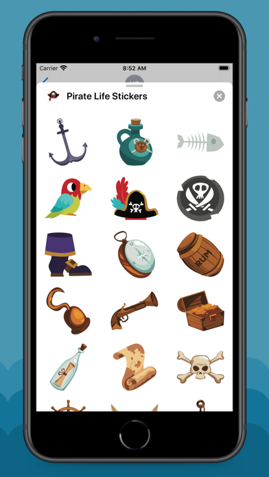 Pirate Life Stickers screenshot 4