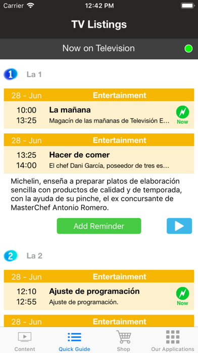 Spain and Mexico TV and Radio screenshot 3