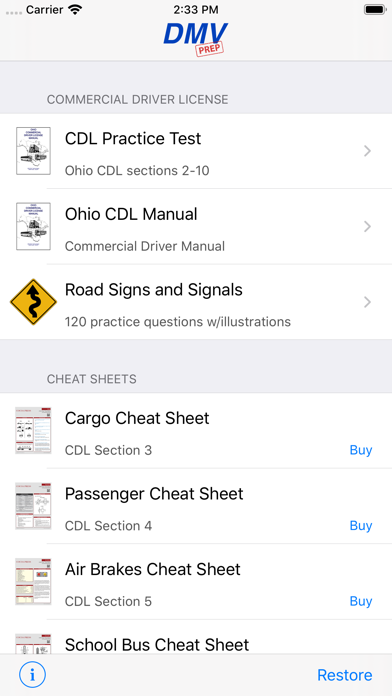 How to cancel & delete Ohio CDL Test Prep from iphone & ipad 1