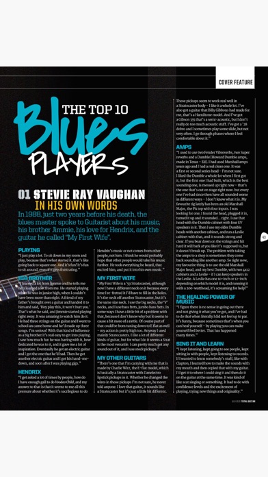 Total Guitar: Europe’s best selling guitar magazine with tab and reviews Screenshot 10