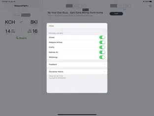 Screenshot 2 Malaysia Flight Lite iphone