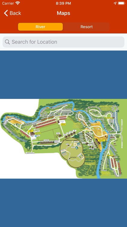 Bass River Resort Map - Campus Map