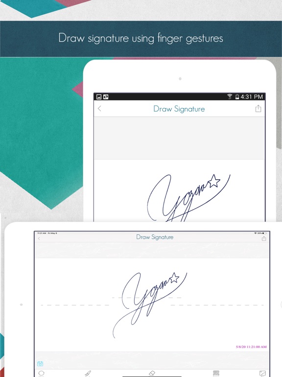 Un autographe + Un autographe +