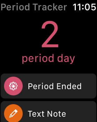 Screenshot #6 for Period Tracker Deluxe