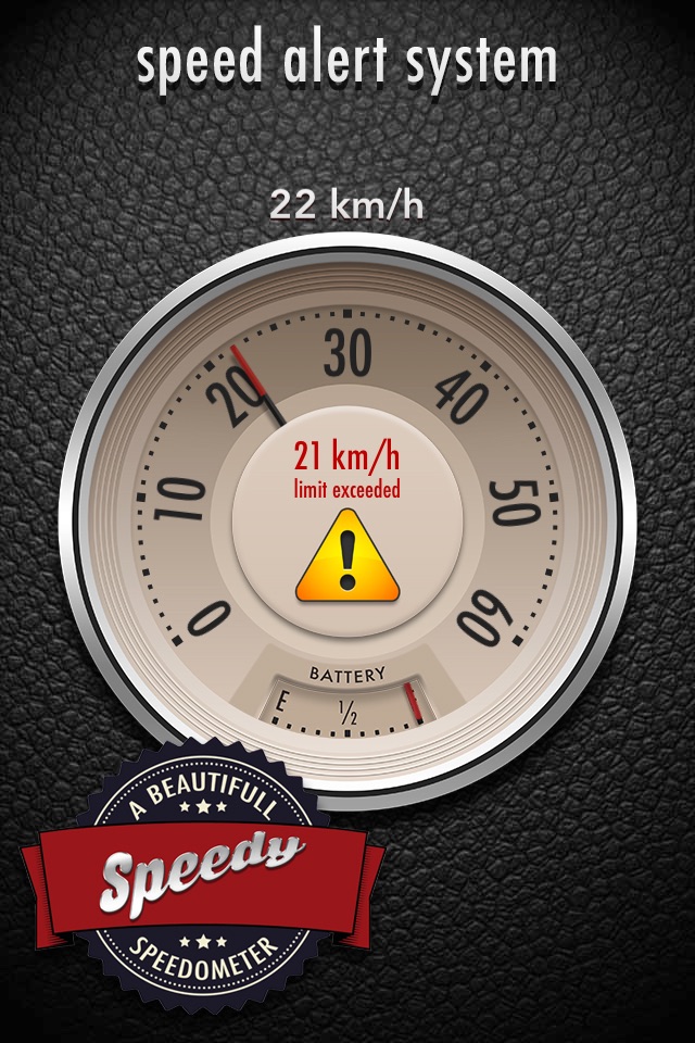 Speedy - beautiful speedometer screenshot 3