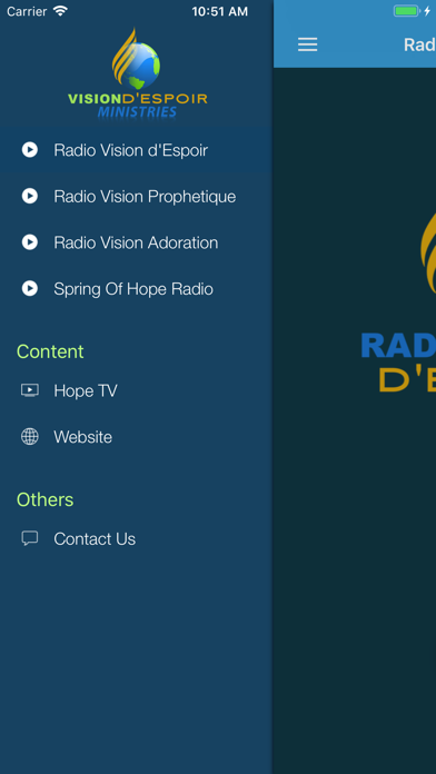 Radio Vision d'Espoir screenshot 4