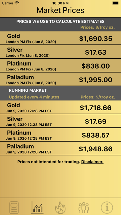 How to cancel & delete DHF Precious Metal Calculator from iphone & ipad 2