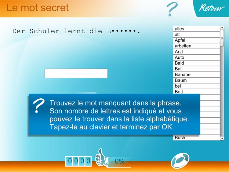 Le vocabulaire allemand screenshot-3