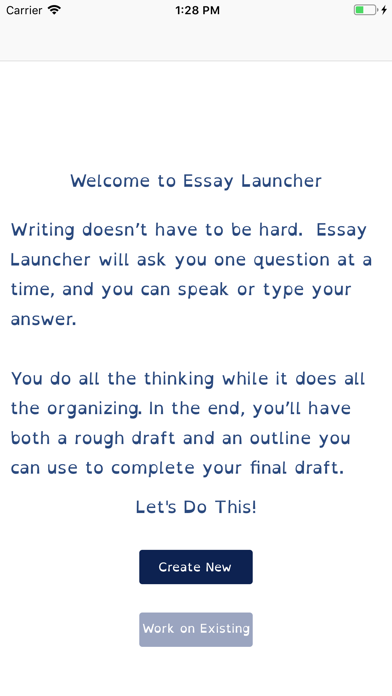 How to cancel & delete Essay Launcher from iphone & ipad 1