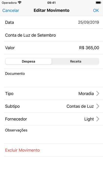 Orçamento Pessoal - Finanças screenshot-3