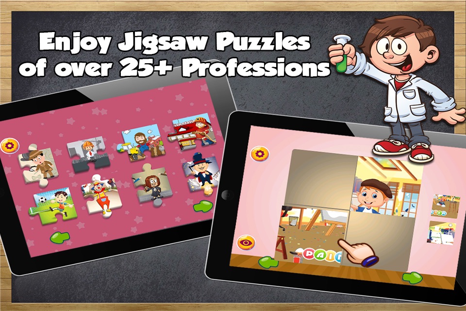 Kids Occupations & Professions screenshot 4