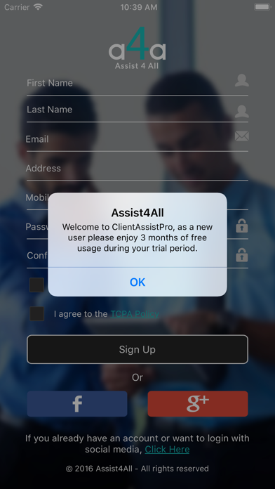 How to cancel & delete Assist4All from iphone & ipad 1