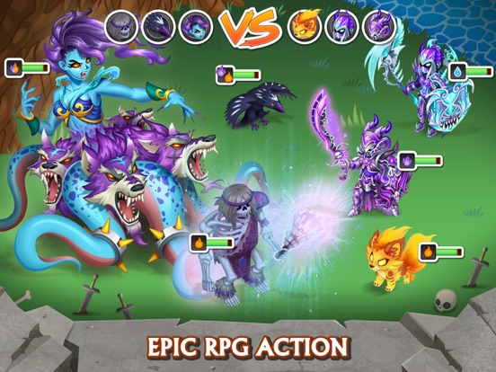 Knights & Dragons: Epic Fantasy Role Playing Game with Monsters, Heroes & PvP Action screenshot