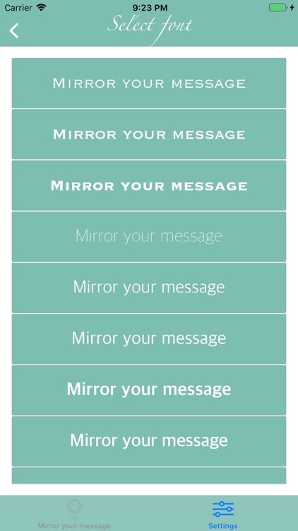 MirrorYourMessage screenshot-3