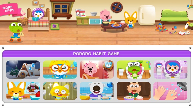 Pororo Habit Game